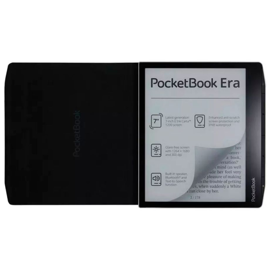 PocketBook Era bezvadu uzlādes vāciņš HN-QI-PU-700-BK-WW Melns