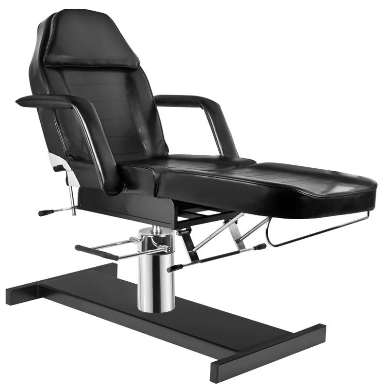 Activeshop A-210 hidrauliskais kosmetoloģiskais krēsls, melns