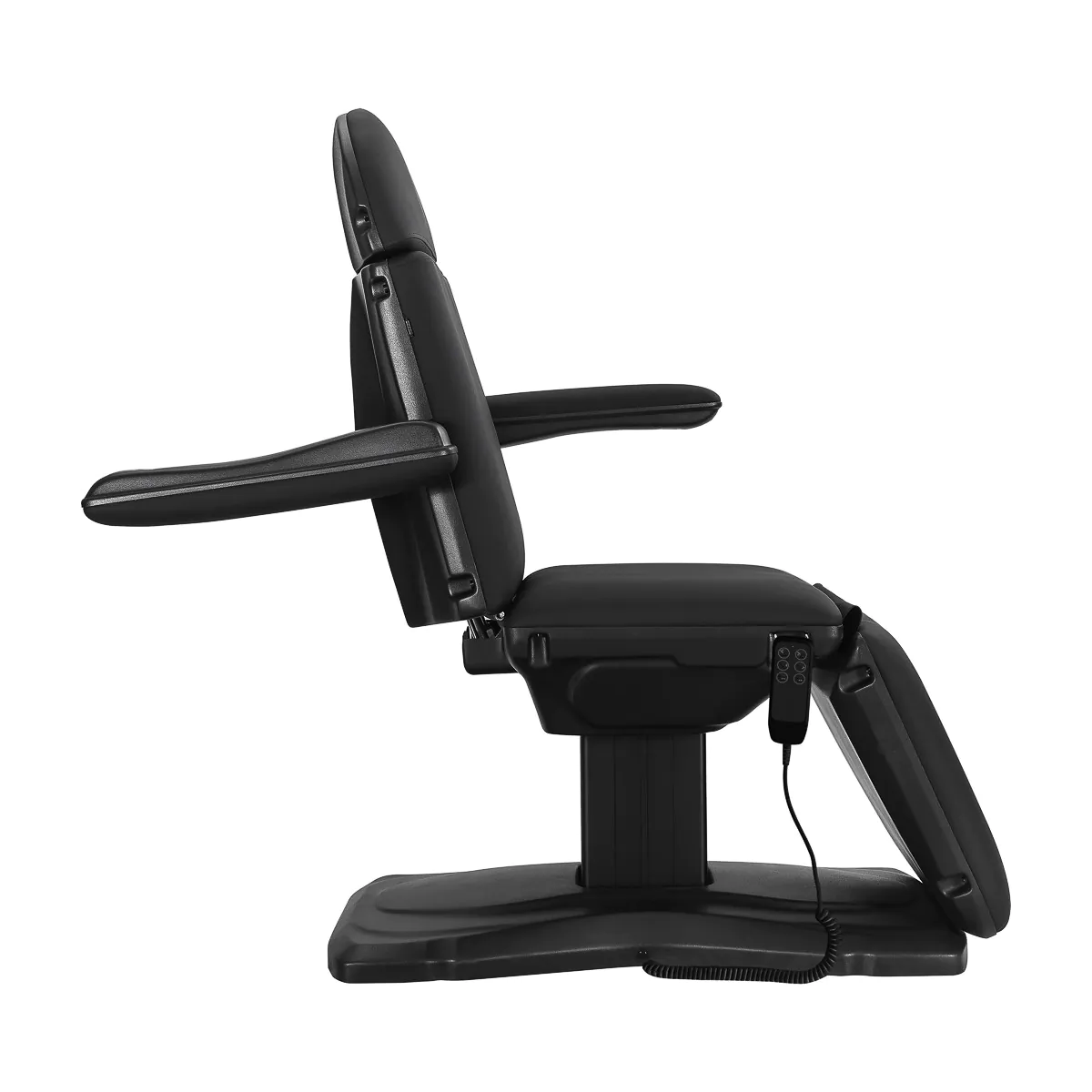 Elektriskais kosmetoloģijas krēsls Sillon Eclipse, 3 motori, melns