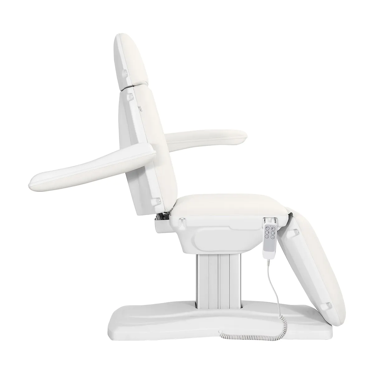 Elektriskais kosmetoloģijas krēsls Sillon Eclipse, 3 motori, balts