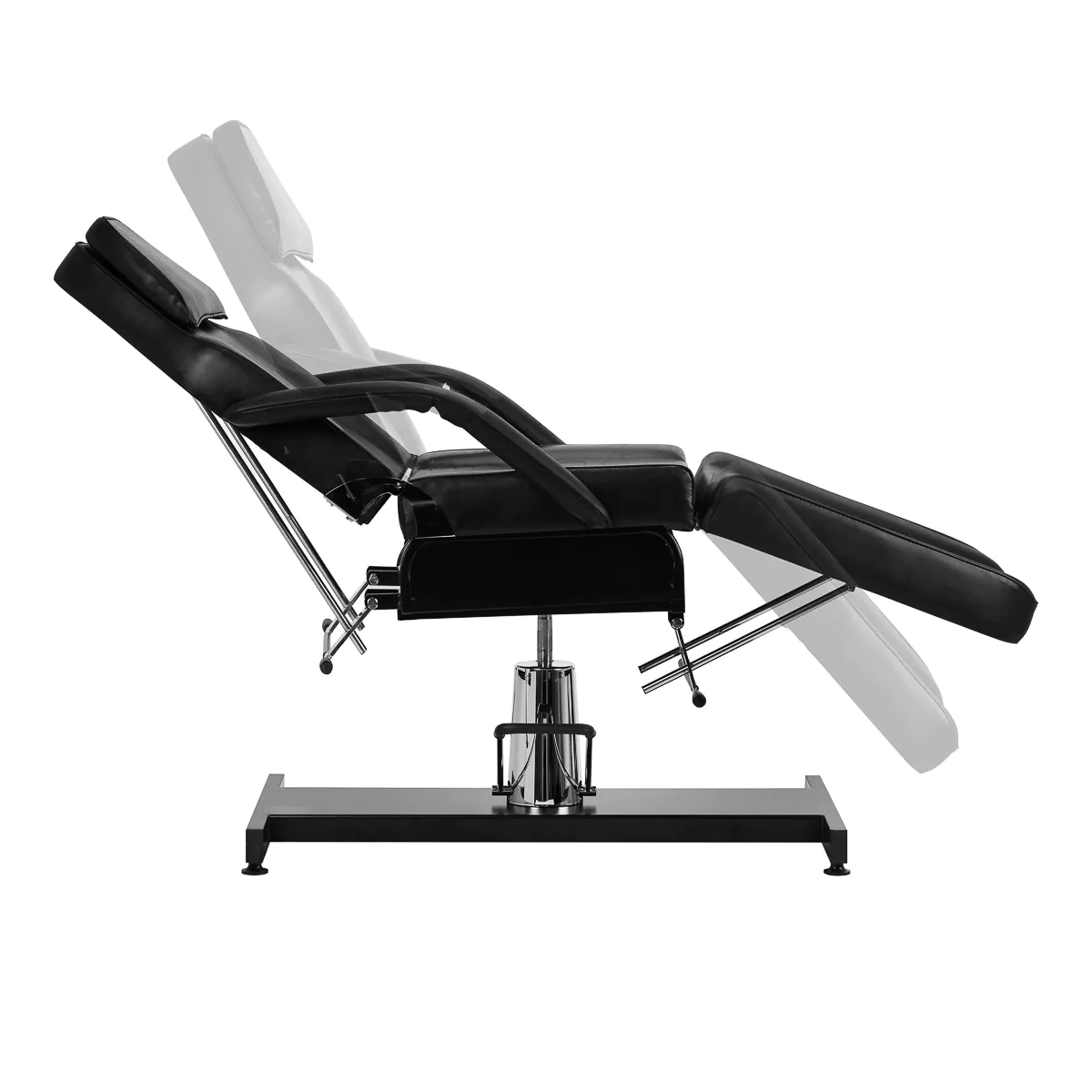 Hidraulisks kosmetoloģijas krēsls Sillon v2 210, melns