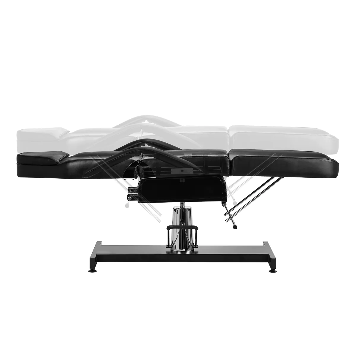 Hidraulisks kosmetoloģijas krēsls Sillon v2 210, melns