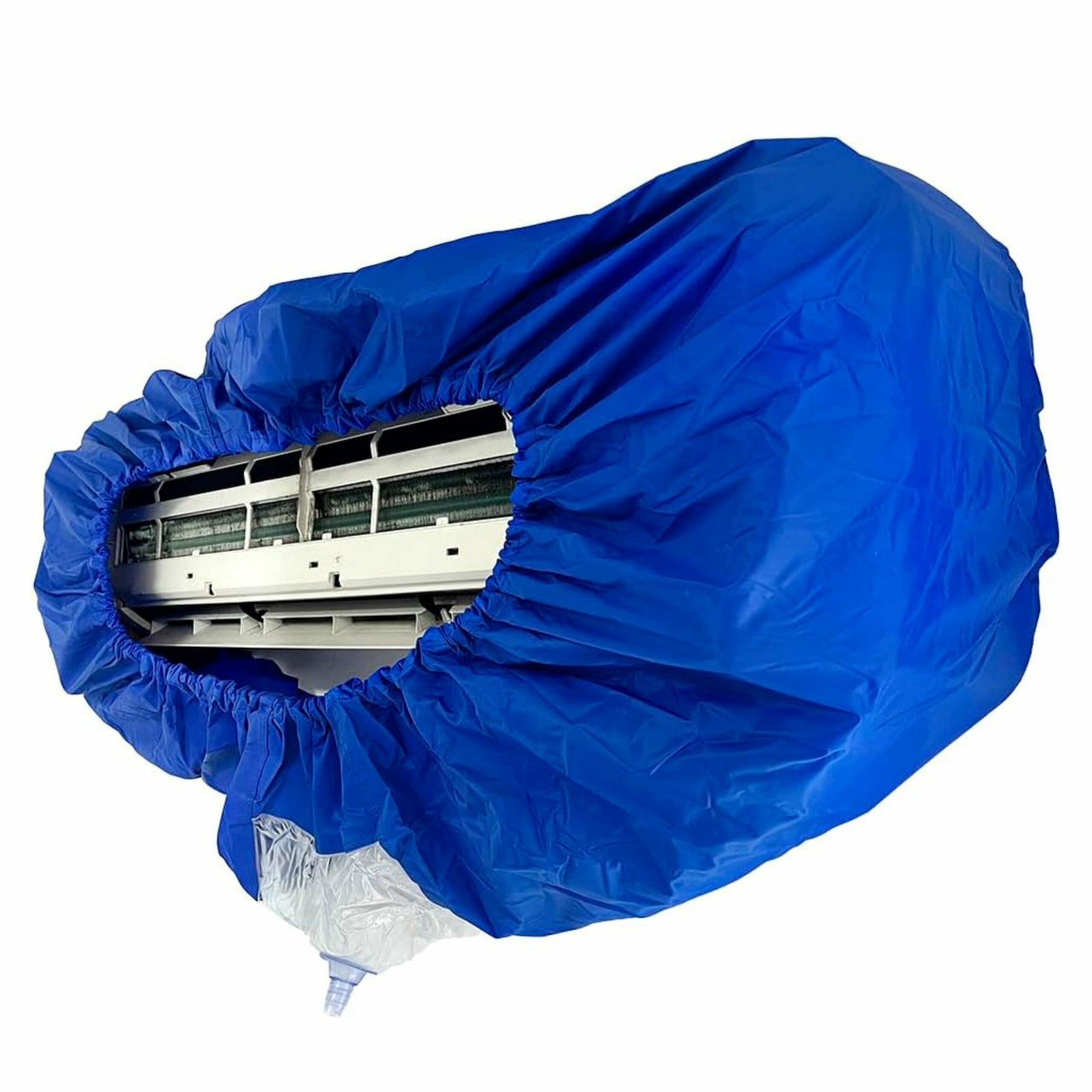 Gaisa kondicioniera tīrīšanas pārvalks L 70-125 cm, zils