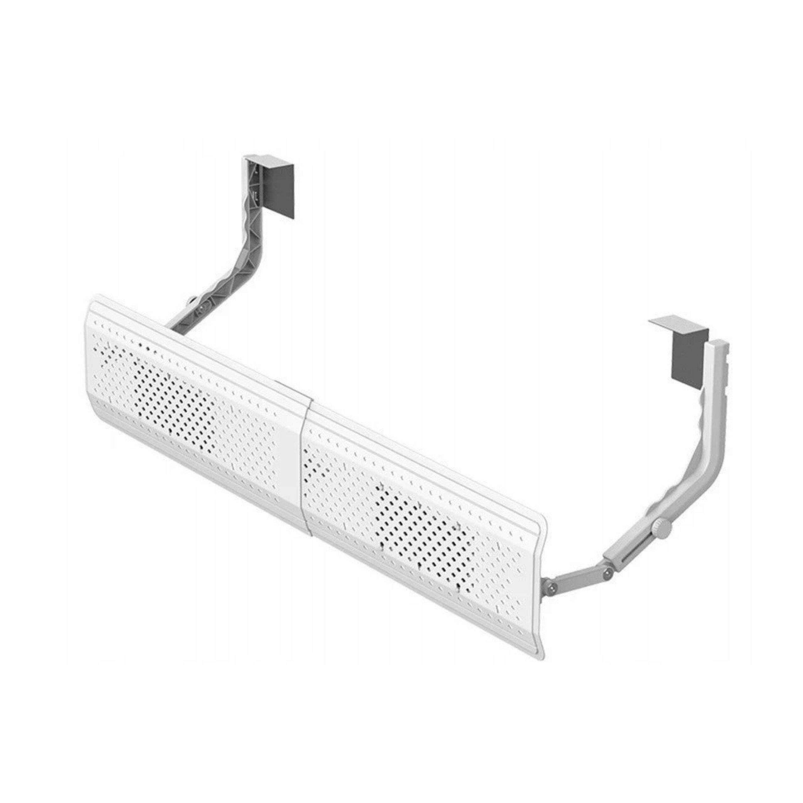 Regulējams gaisa kondicioniera deflektors 57-105 cm, balts