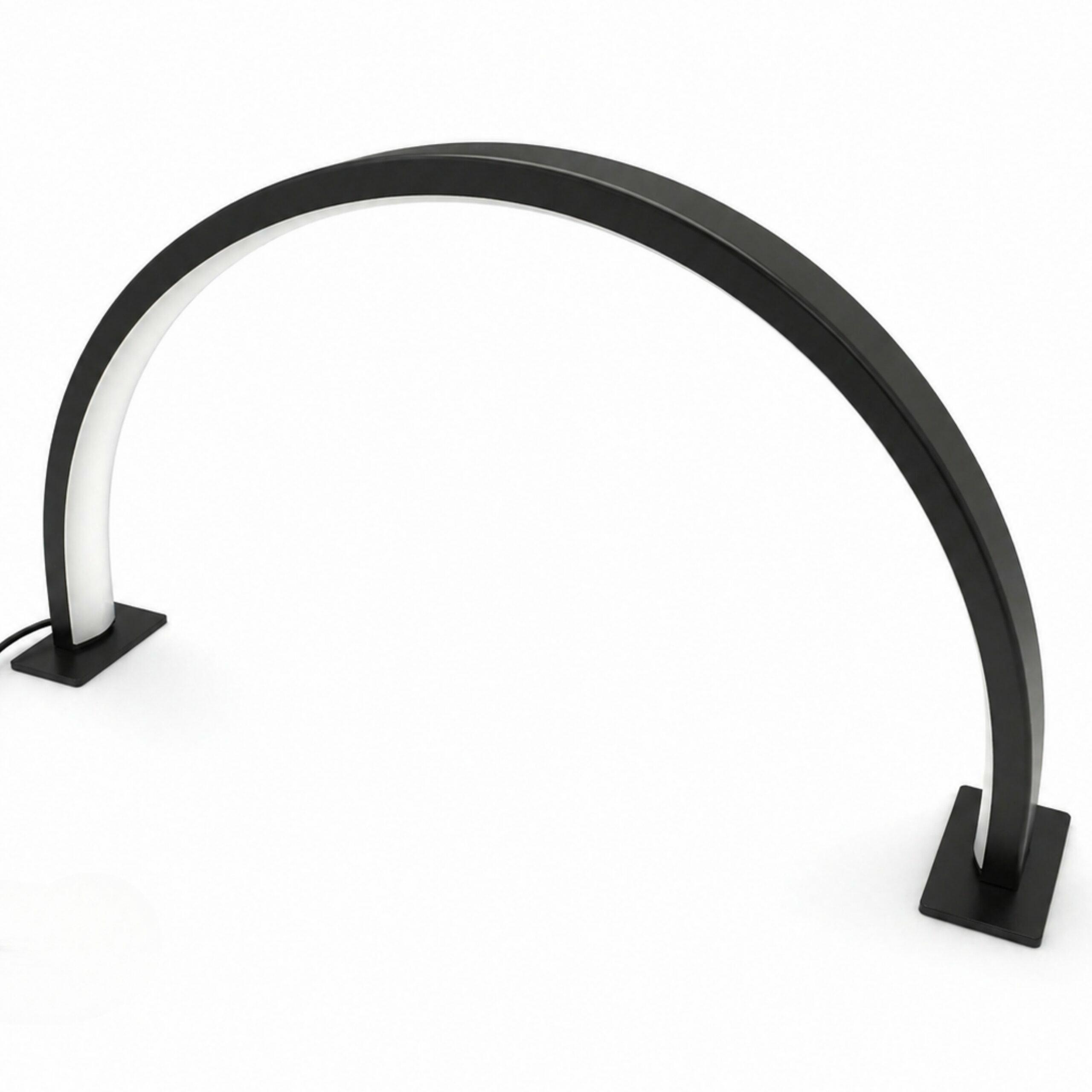 Kosmētiskā LED lampa 39cm 20W, melna
