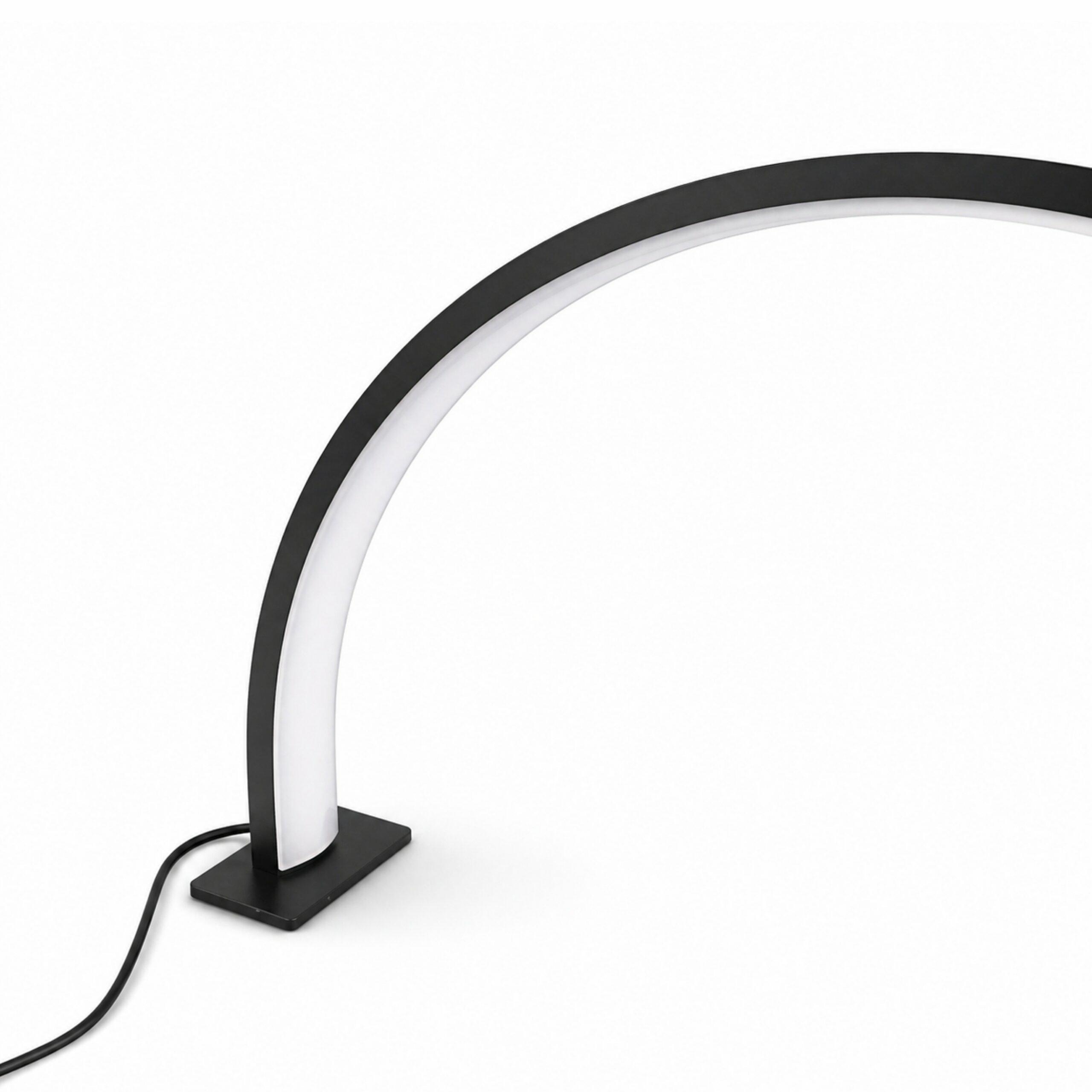Kosmētiskā LED lampa 39cm 20W, melna