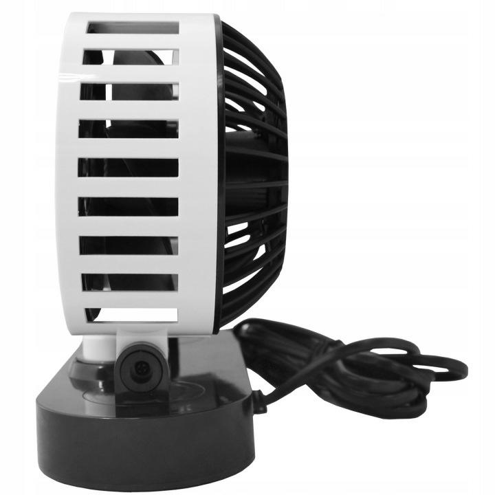 Automašīnas ventilators, dubultais, rotējošs, 12V