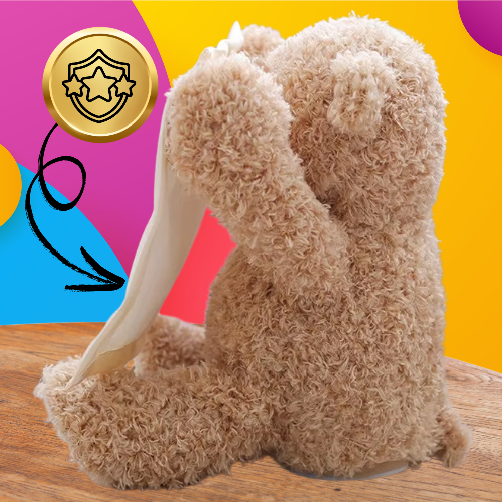 Bakalu interaktīvais rotaļu lācītis Peek-A-Boo, 30 cm