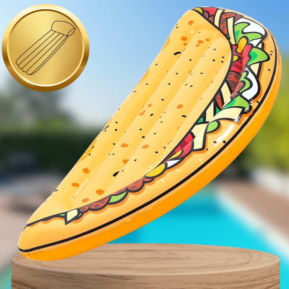 Bestway Taco XXL piepūšamais matracis peldēšanai, 171 x 89 cm