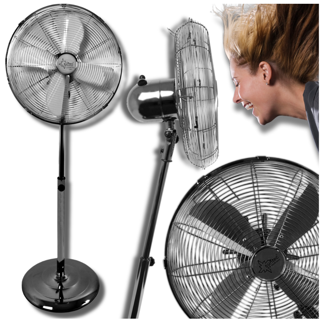 Bakalu CoolBreeze 5000 SVM metāla grīdas ventilators Ø50 cm
