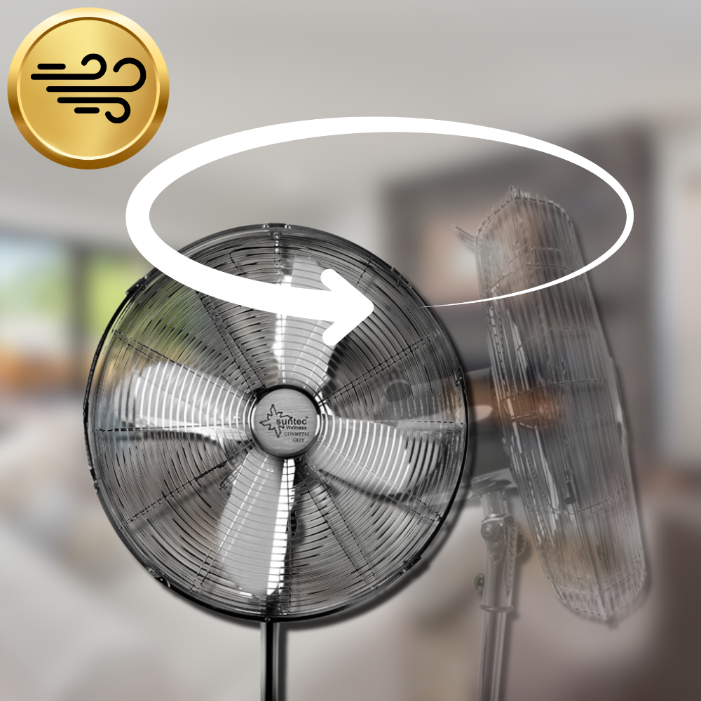 Bakalu CoolBreeze 5000 SVM metāla grīdas ventilators Ø50 cm