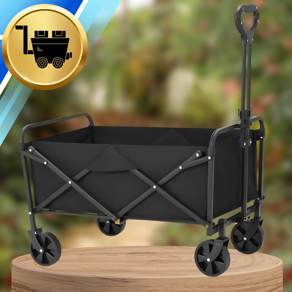 Lieli saliekamie transporta ratiņi pludmalei un kempingam, 100 kg