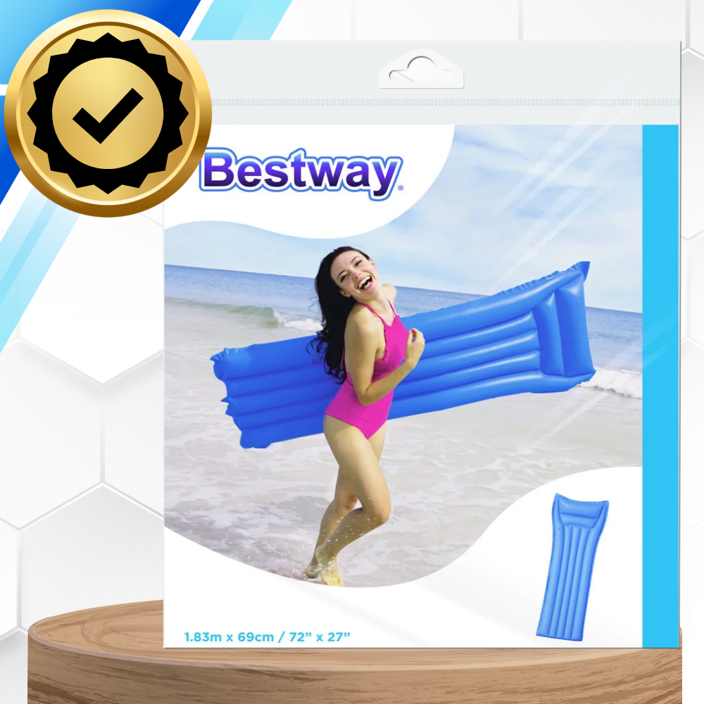 Bestway piepūšamais ūdens matracis 183 x 69 cm, zils