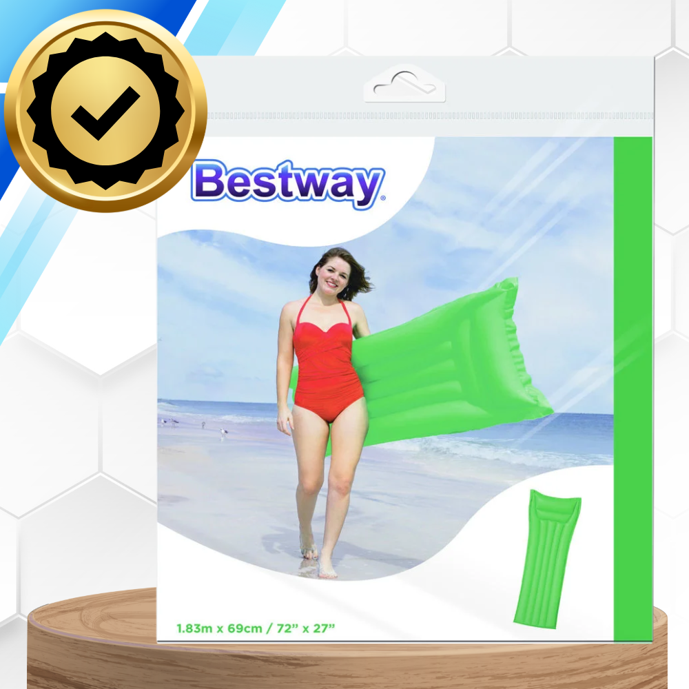 Bestway piepūšamais ūdens matracis 183 x 69 cm, zaļš