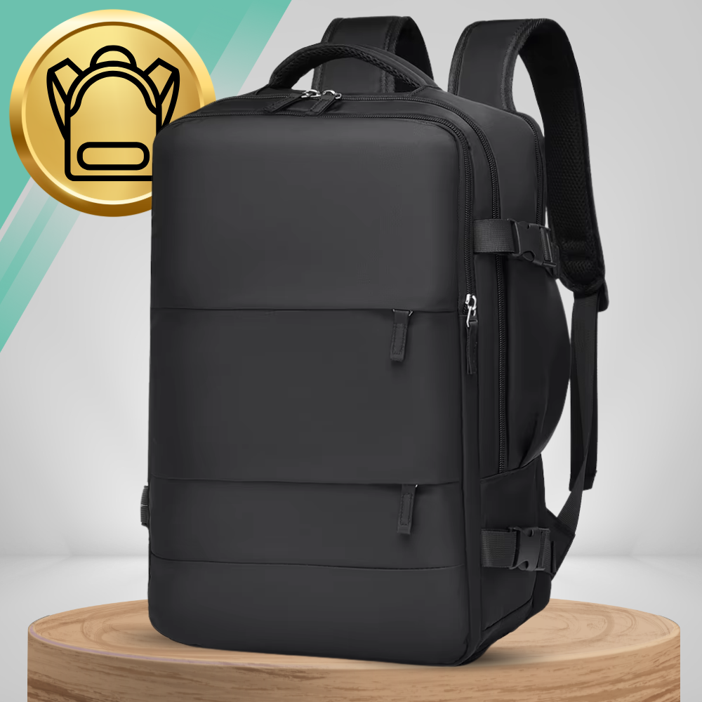 Ceļojumu mugursoma rokas bagāžai 40x30x20 cm ar USB portu