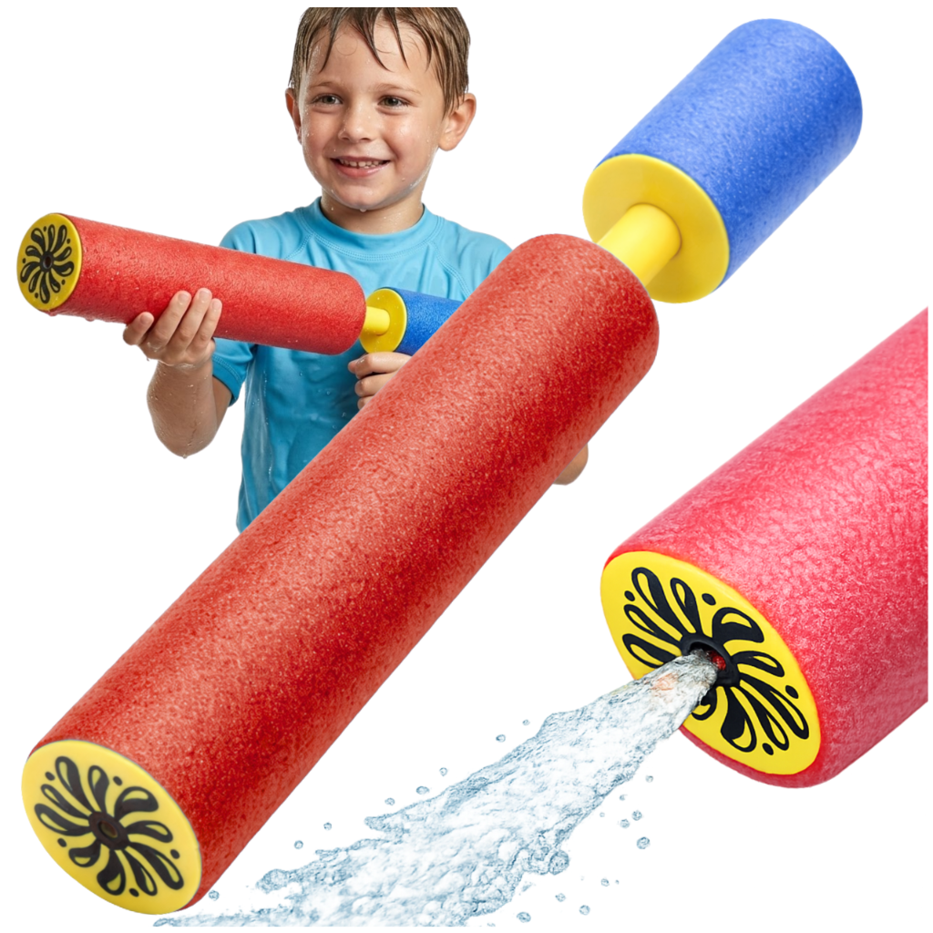 Putu ūdens pistole bērniem 40 cm pludmales rotaļlieta, dažādas krāsas