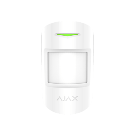 Ajax MotionProtect bezvadu kustības sensors, balts
