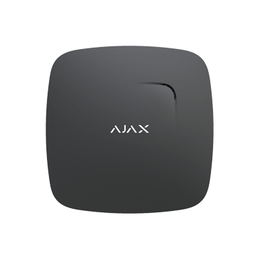Ajax FireProtect Plus viedais dūmu un CO detektors, melns