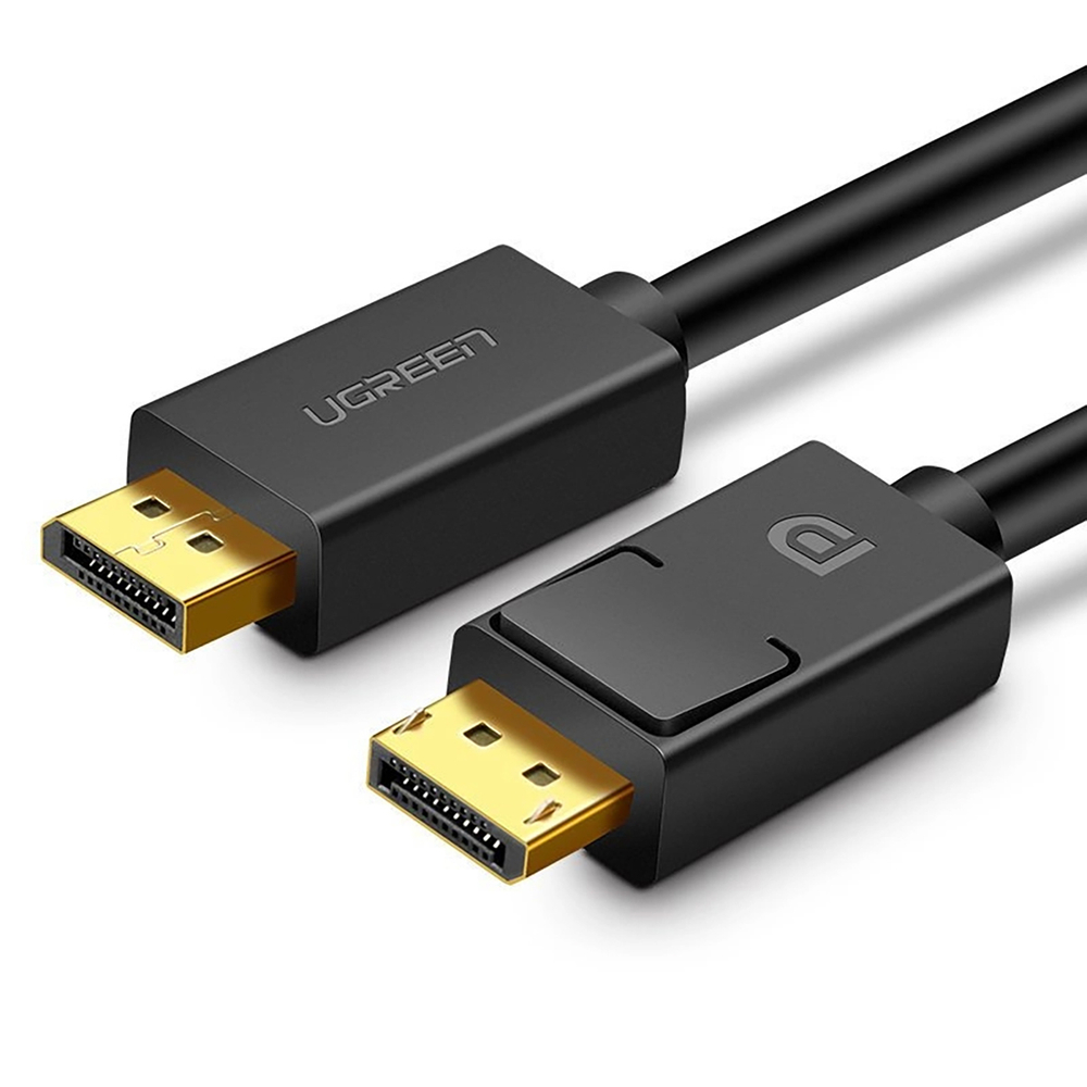 Ugreen DP102 DisplayPort 1.2 kabelis 4K 30Hz, 1m, melns