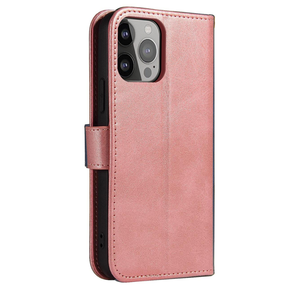 Hurtel Samsung Galaxy S24 atverams vāciņš maciņš grāmatiņa Magnet Case, rozā