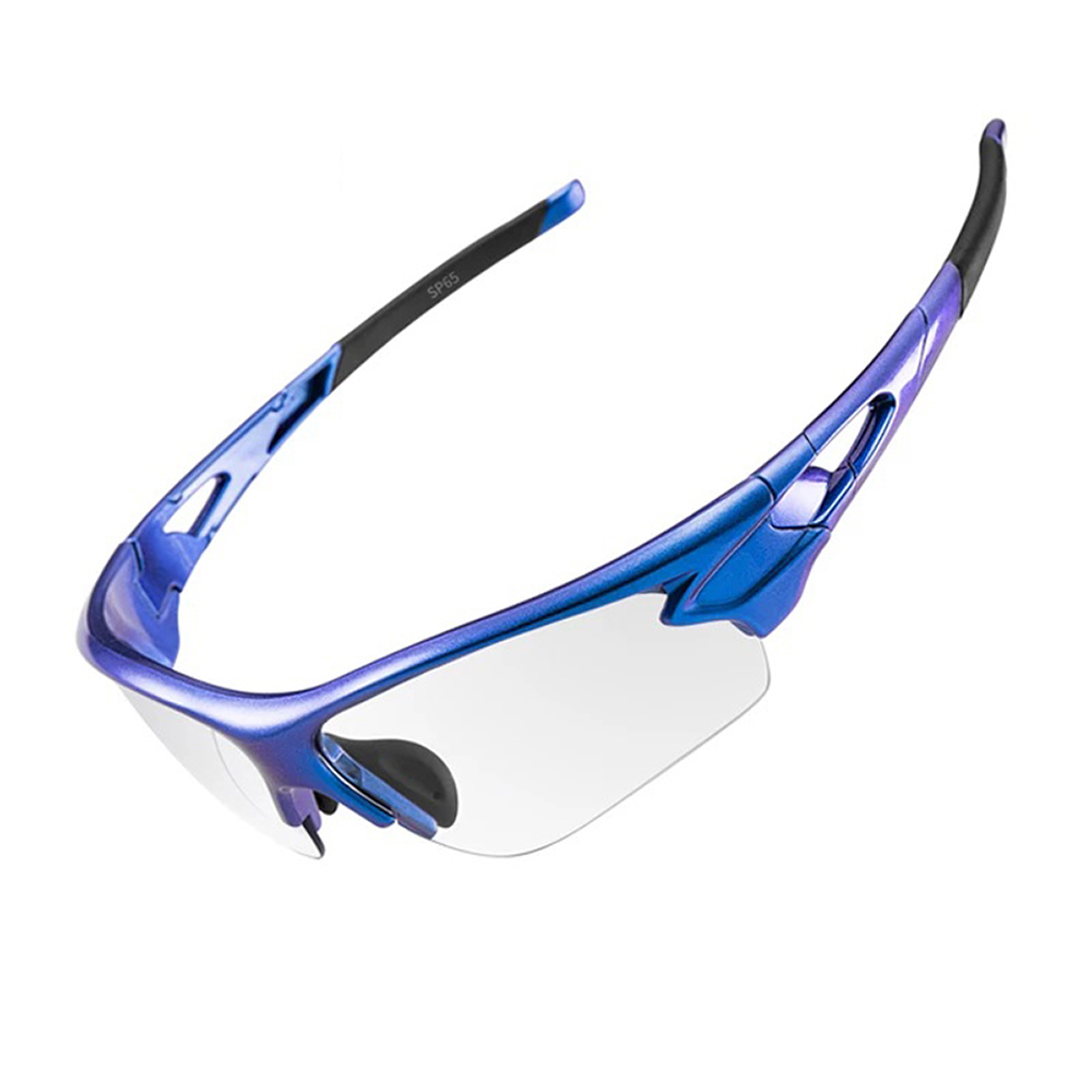 Rockbros 10069 UV400 velosipēdistu brilles, zilas