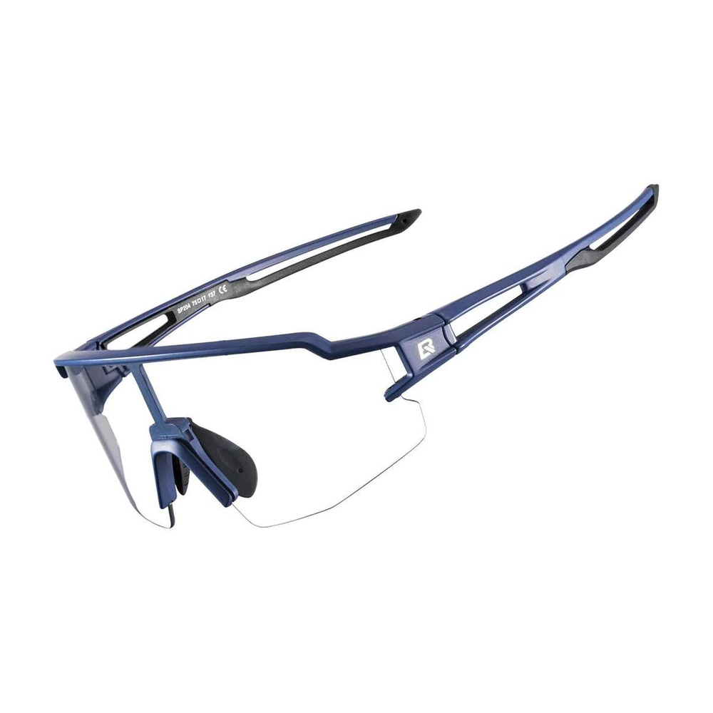 Rockbros 10174 UV400 riteņbraukšanas brilles, zilas