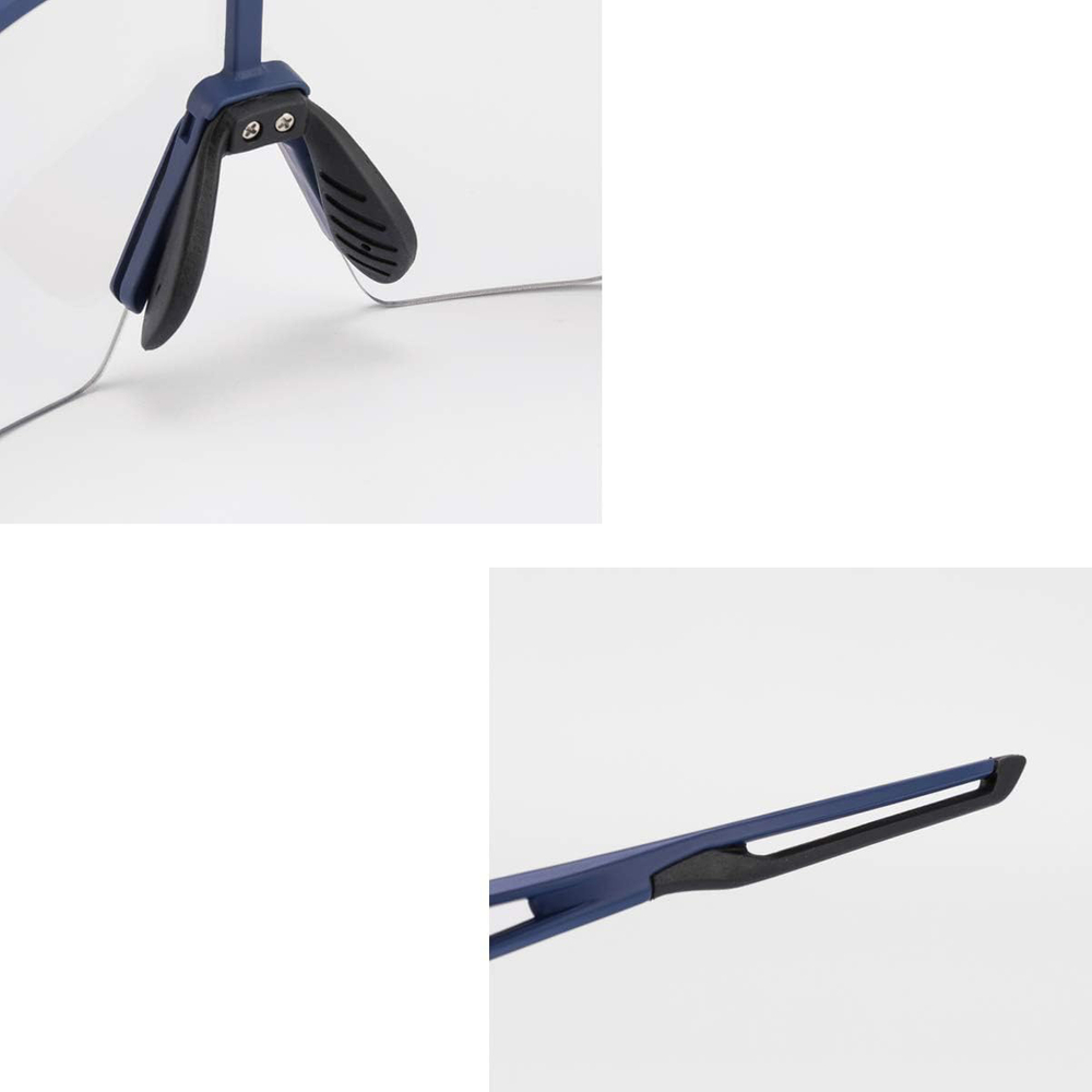 Rockbros 10174 UV400 riteņbraukšanas brilles, zilas