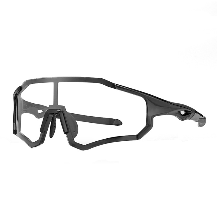 Rockbros 10181 fotohromās velobrilles UV400, melnas