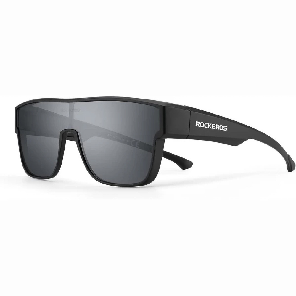 Rockbros SP304 polarizētas velo brilles, melnas