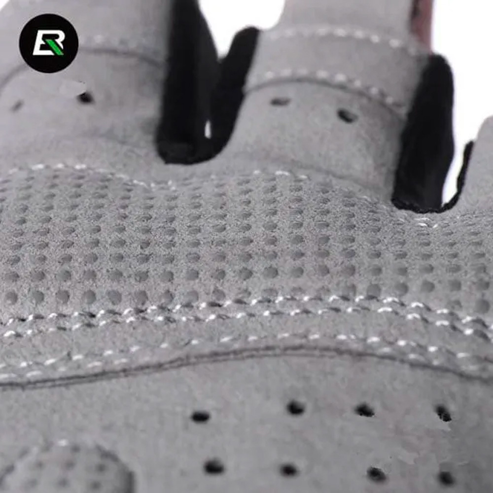 Rockbros S109GR velobraukšanas cimdi, M izmērs, pelēki