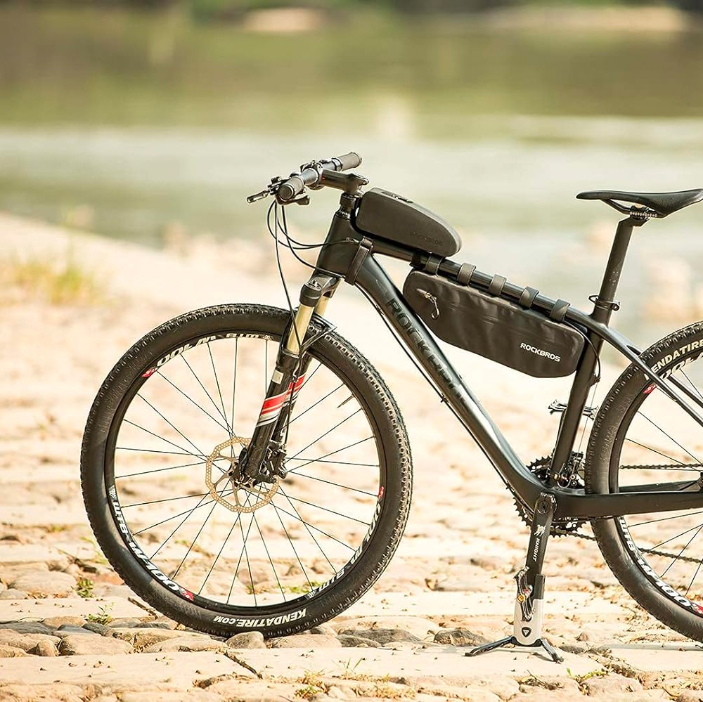 Rockbros AS-019-1 velosipēda rāmja soma 1.6 l, melna