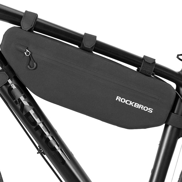 Rockbros AS-043 3L velosipēda rāmja soma, melna