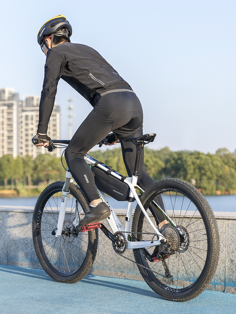 Rockbros AS-043 3L velosipēda rāmja soma, melna