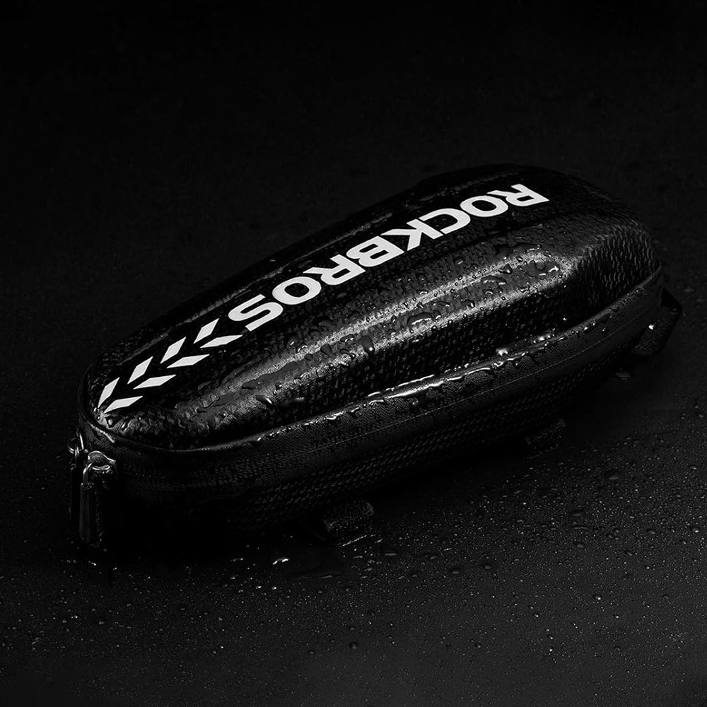 Rockbros B60 ūdensizturīga velosipēda soma rāmim, melna