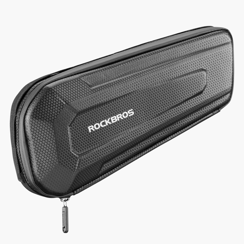 Rockbros B66 ūdensnecaurlaidīga velosipēda rāmja soma 1.5L, melna