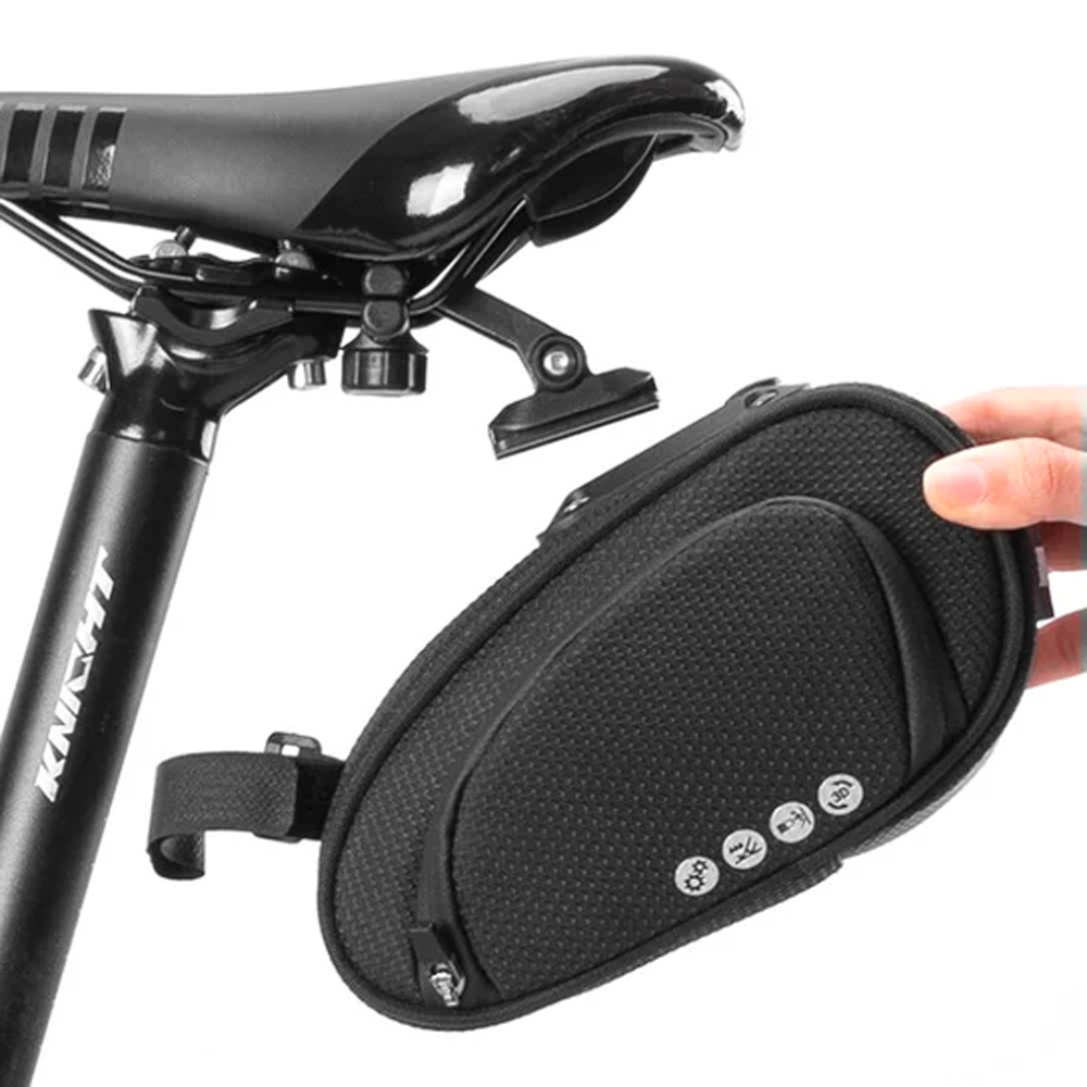 Rockbros C40 zem sēdekļa velosipēda soma, melna