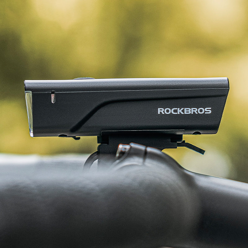 Rockbros 24510003001 velosipēda priekšējais lukturis 260lm, melns