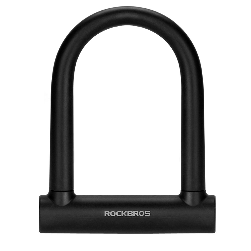 Rockbros RKS610-BK U-veida velosipēda slēdzene, melna