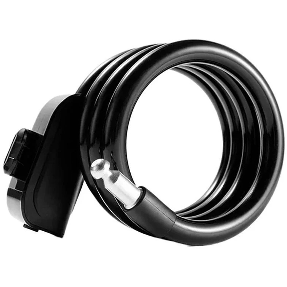 Rockbros RKS515-BK velosipēda slēdzene ar atslēgu, 1.1 m, melna