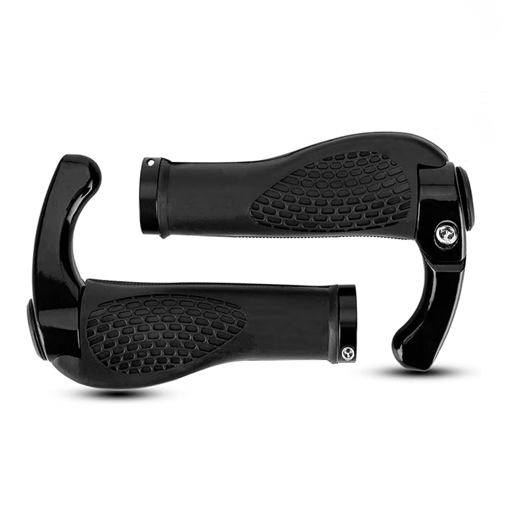 Rockbros BT1007B velosipēda rokturu komplekts ar radziņiem, melns