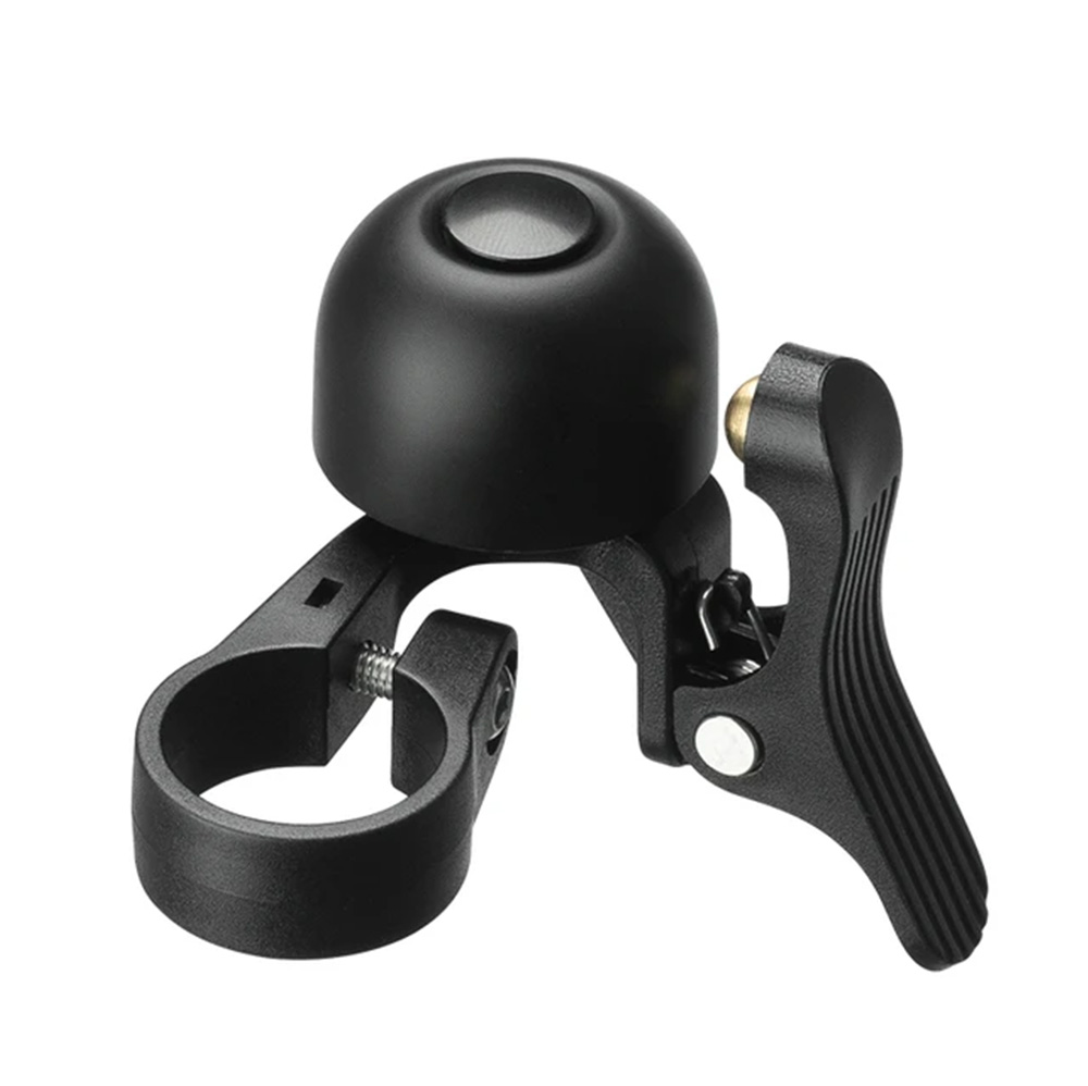 Rockbros 34210007001 velosipēda zvans stūres kreisajai pusei, melns