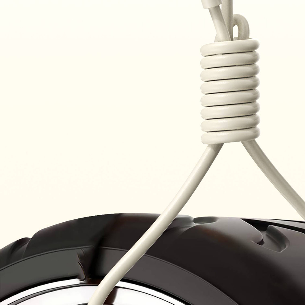 Dudao L7SL USB-A uz Lightning kabelis 5A, 1m, Bēšs