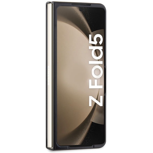 Ferrari Perforēto līniju futrālis Samsung Galaxy Z Fold 5 - melns | Perforated Line case for black