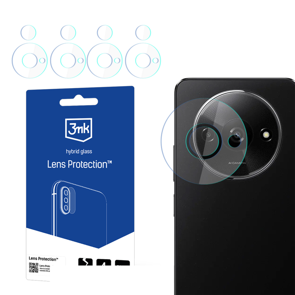 3Mk Lens Protection hibrīda stikls kamerai Xiaomi Redmi A3
