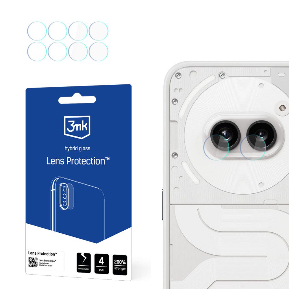 3mk Lens Protection hibrīda aizsargstikls kamerai Nothing Phone (2a)