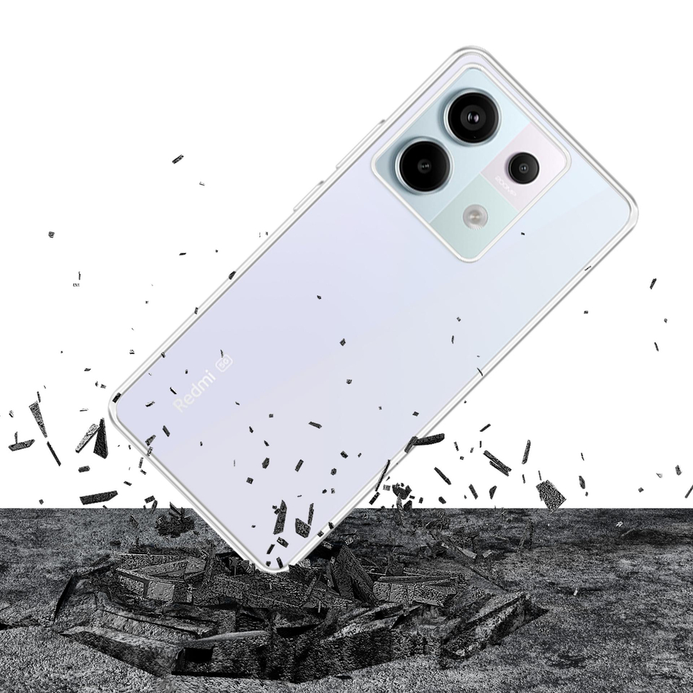 3mk Clear Case Xiaomi Redmi Note 13 Pro 5G vāciņš, caurspīdīgs