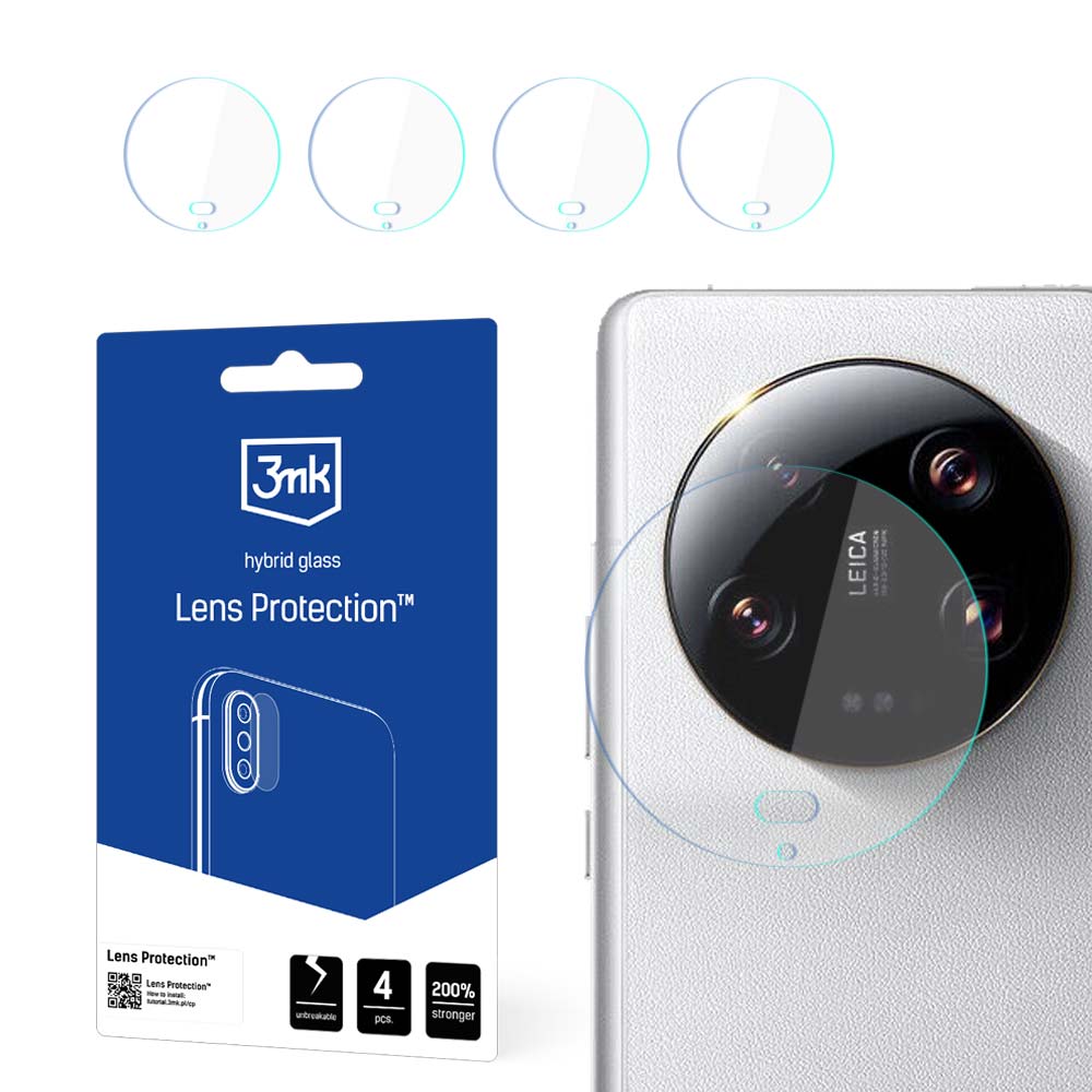3mk Lens Protection hibrīda aizsargstikls Xiaomi 14 Ultra kamerai