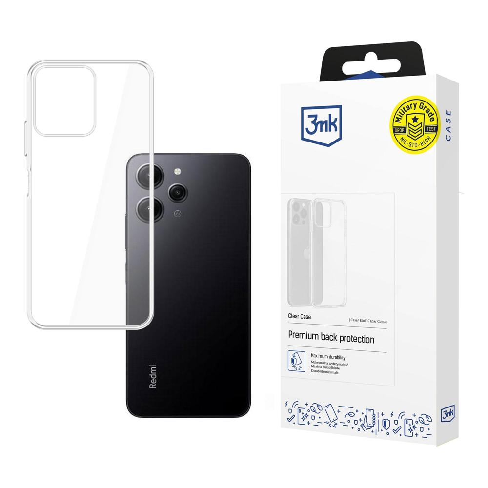 3mk Clear Case Xiaomi Redmi 12 vāciņš, caurspīdīgs
