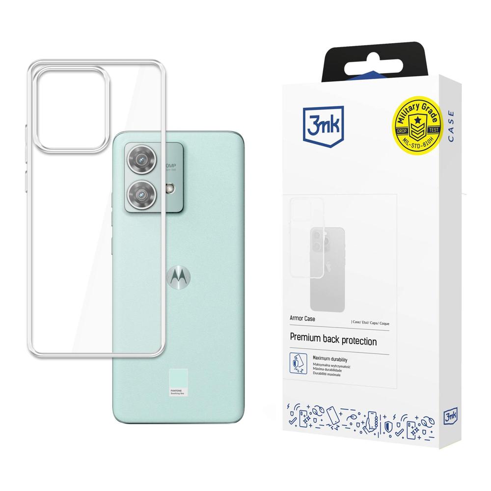 3mk Armor Case Motorola Edge 40 Neo vāciņš, caurspīdīgs