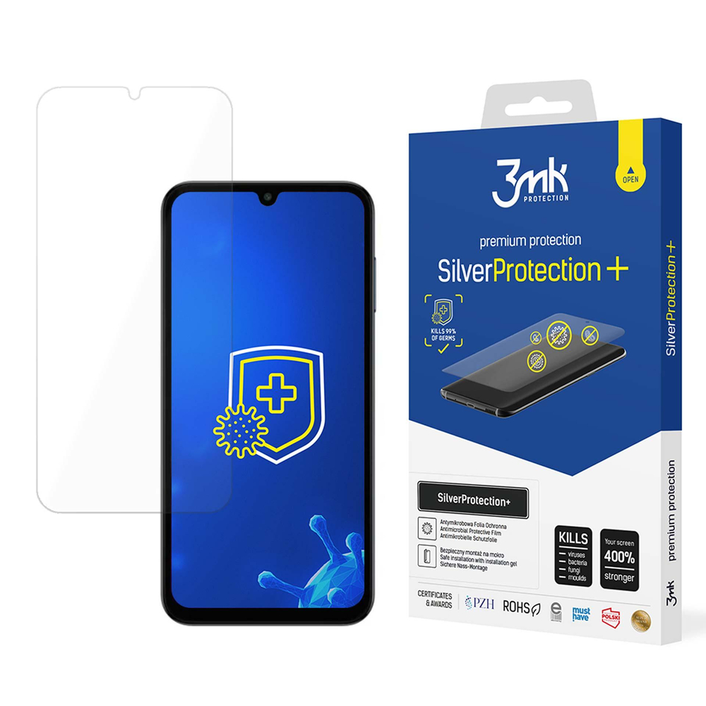 3mk SilverProtection+ aizsargplēve Samsung Galaxy M15 5G